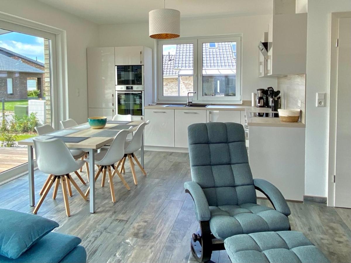 Ferienhaus Seestern Am Harkebruegger See Mit Sauna Und Kamin Barssel  Eksteriør billede