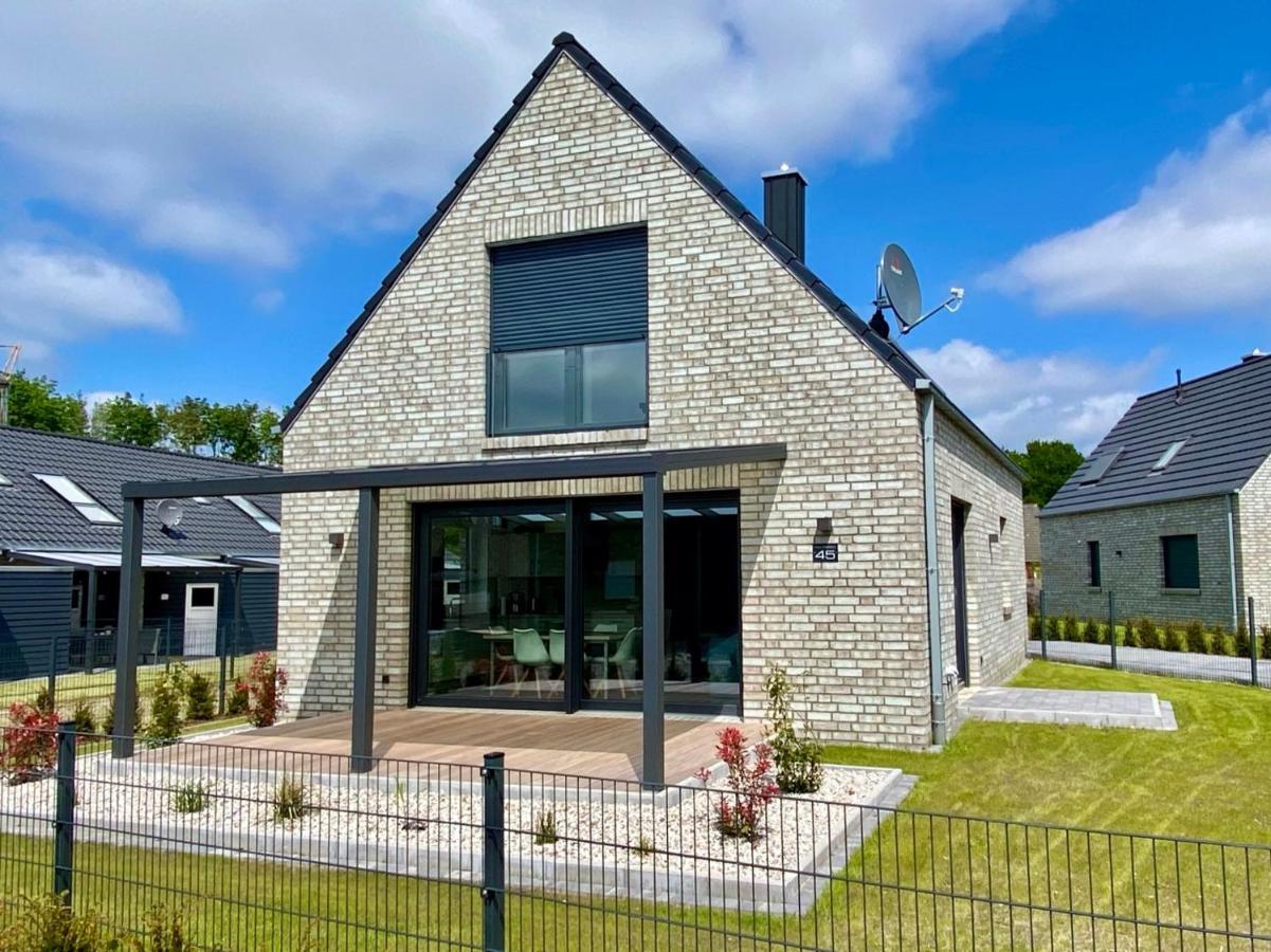 Ferienhaus Seestern Am Harkebruegger See Mit Sauna Und Kamin Barssel  Eksteriør billede