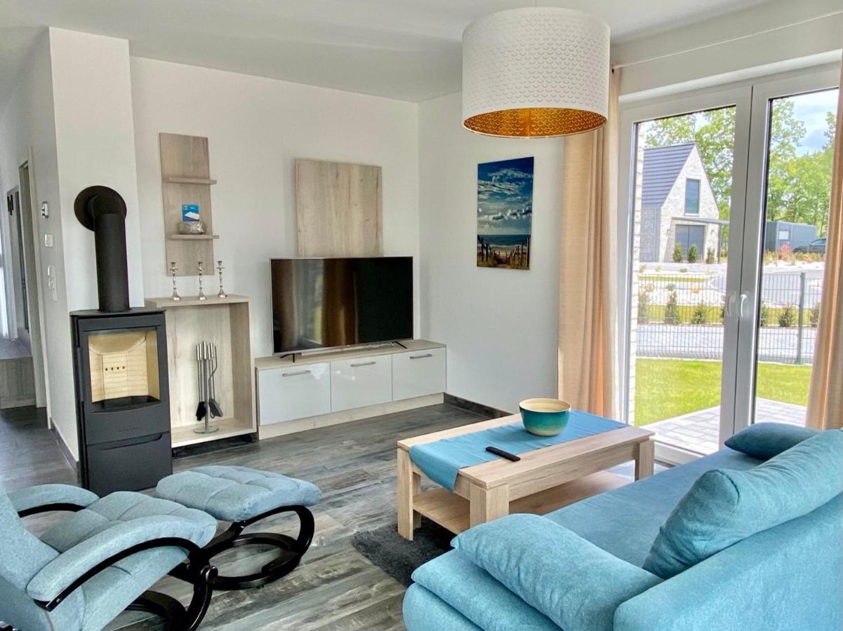 Ferienhaus Seestern Am Harkebruegger See Mit Sauna Und Kamin Barssel  Eksteriør billede