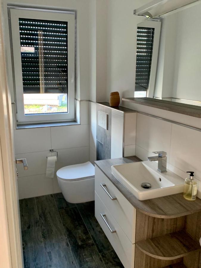 Ferienhaus Seestern Am Harkebruegger See Mit Sauna Und Kamin Barssel  Eksteriør billede