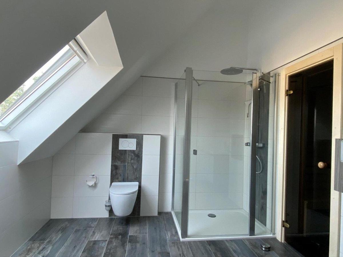 Ferienhaus Seestern Am Harkebruegger See Mit Sauna Und Kamin Barssel  Eksteriør billede