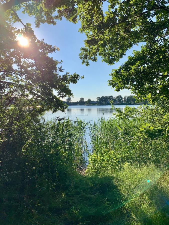 Ferienhaus Seestern Am Harkebruegger See Mit Sauna Und Kamin Barssel  Eksteriør billede